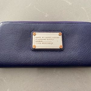 Marc Jacobs Purple Continental Wallet